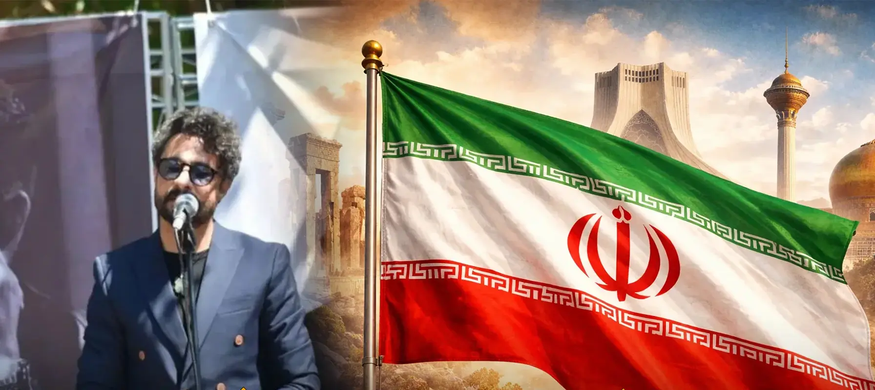 ویدیو| مصطفی راغب در کنار مداح معروف برای ایران خواند - تصویر شاخص