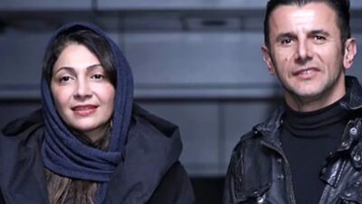 عاشقانه دیدنی نیلوفر خوش‌خلق و همسر سابقش امین حیایی در مکان تاریخی + عکس