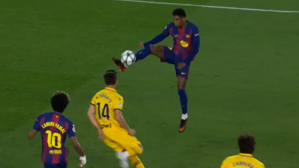 گل چهارم بارسلونا به اسپانیول (مارکوس رشفورد) - تصویر شاخص