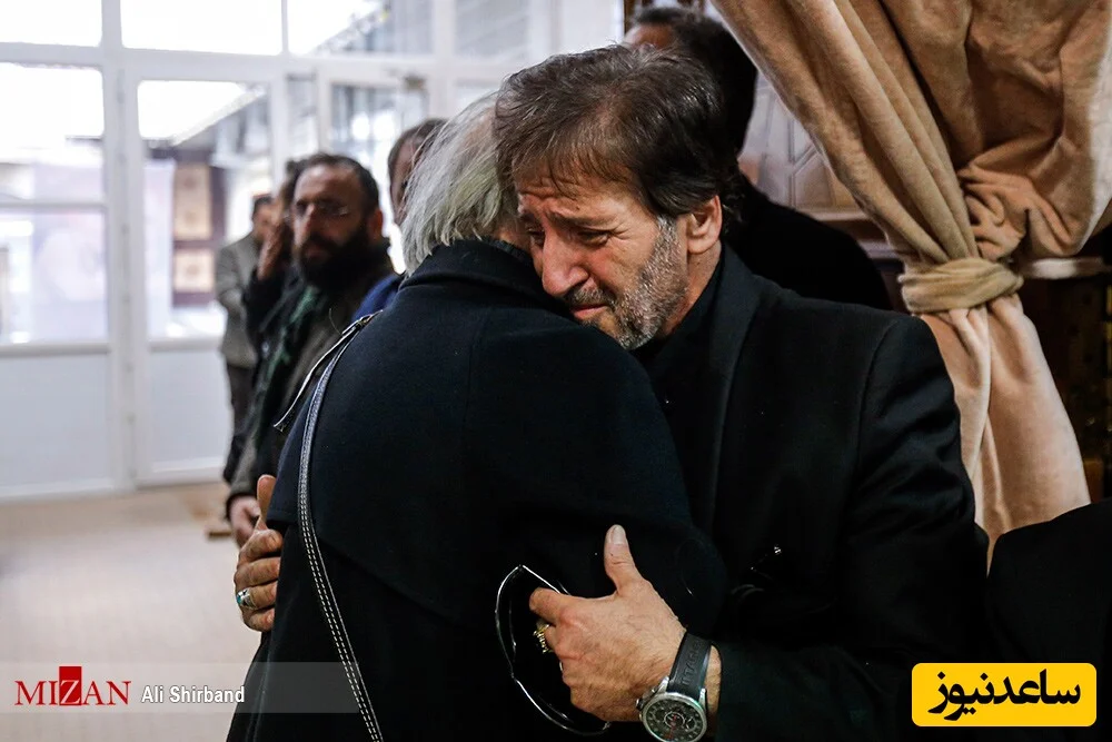  مراسم تشییع برادر ابوالفضل پورعرب