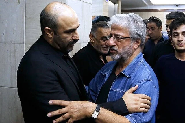تشییع پدر محسن تنابنده