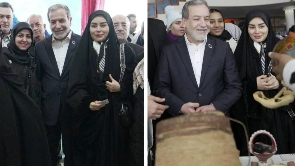 آلبوم جشن تولد دختر عباس عراقچی / چه همسر جوانی داره!