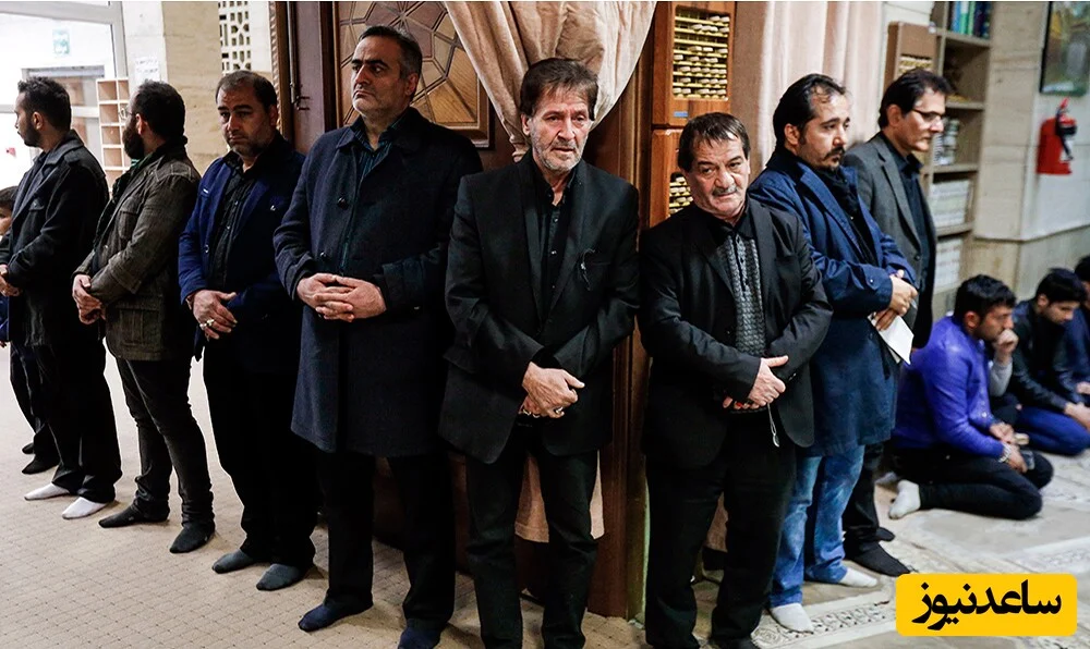  مراسم تشییع برادر ابوالفضل پورعرب
