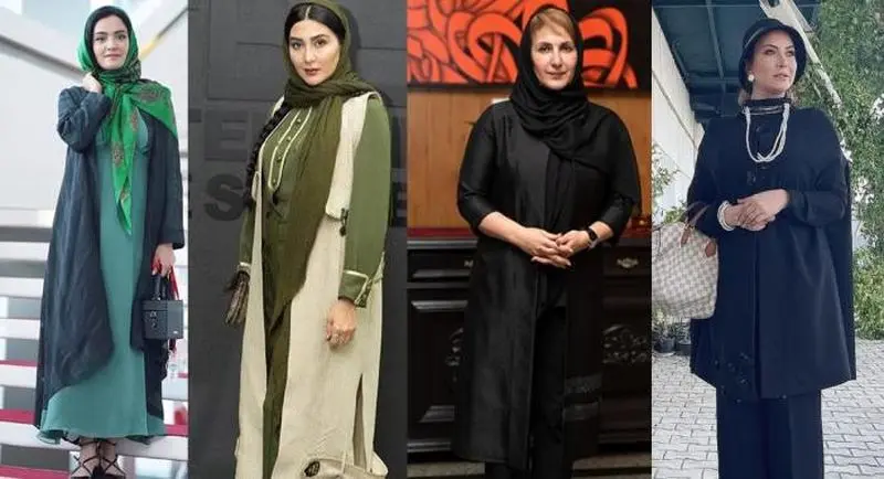 میترا حجار، مریم معصومی، فاطمه گودرزی و فریبا نادری با قد 170