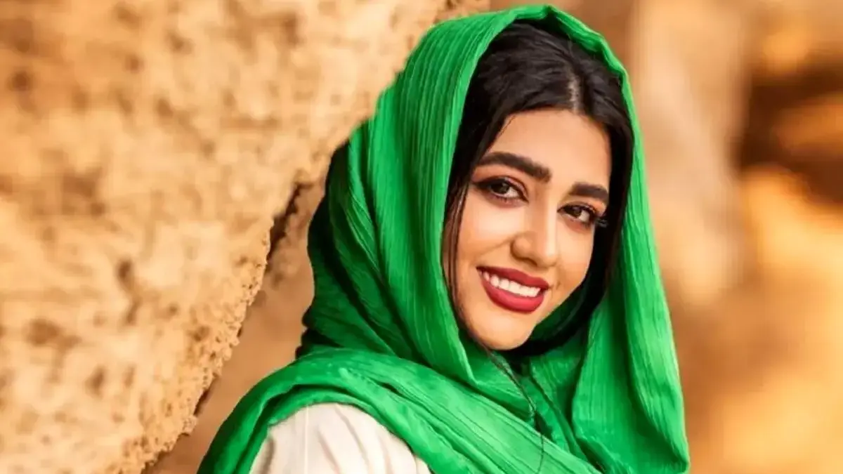 سرنا امینی با گریم اصغر/ این بلاگر پولدار اینستاگرامی چگونه خودش را گریم می کند؟