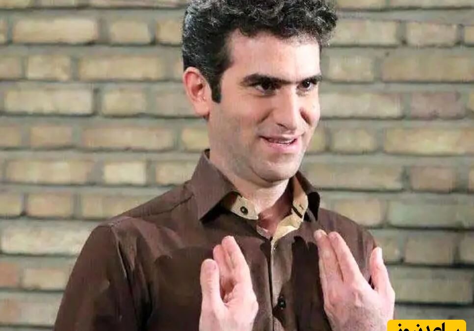 عکس| سفر در زمان؛ تیپ و چهرۀ عجیب «هوتن شکیبا» در سال 95