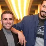 عکس نادر و دیدنی بهرام افشاری و هوتن شکیبا پیش از شهرت در یک قاب تاریخی!