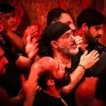 حضور زیبای مهران غفوریان در مراسم عزاداری امام حسین(ع) + ویدیو