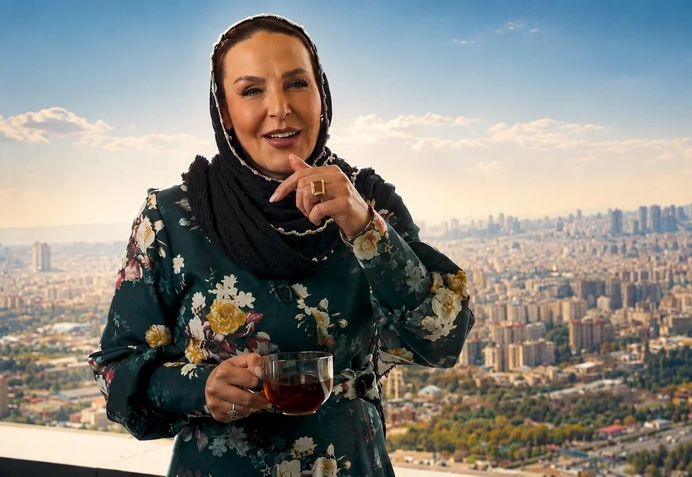آزیتا ترکاشوند در شام ایرانی