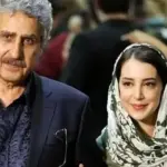 سحر جعفری جوزانی در کنار بامشاد در دوران جوانی / چقدر بامزه بودن