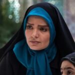 بازیگر آوای باران با چهره زیبا در ماشین / موهای بلوند چقدر بهش میاد