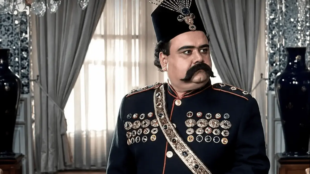 اکبر عبدی با شباهت عجیب به دونالد ترامپ / سال 96
