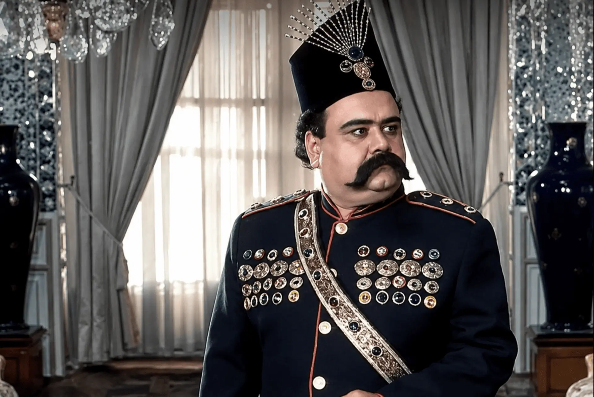 اکبر عبدی با شباهت عجیب به دونالد ترامپ / سال 96 - تصویر شاخص
