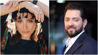 مینا مختاری و گل پسرش در حال آشپزی و درست کردن کیک