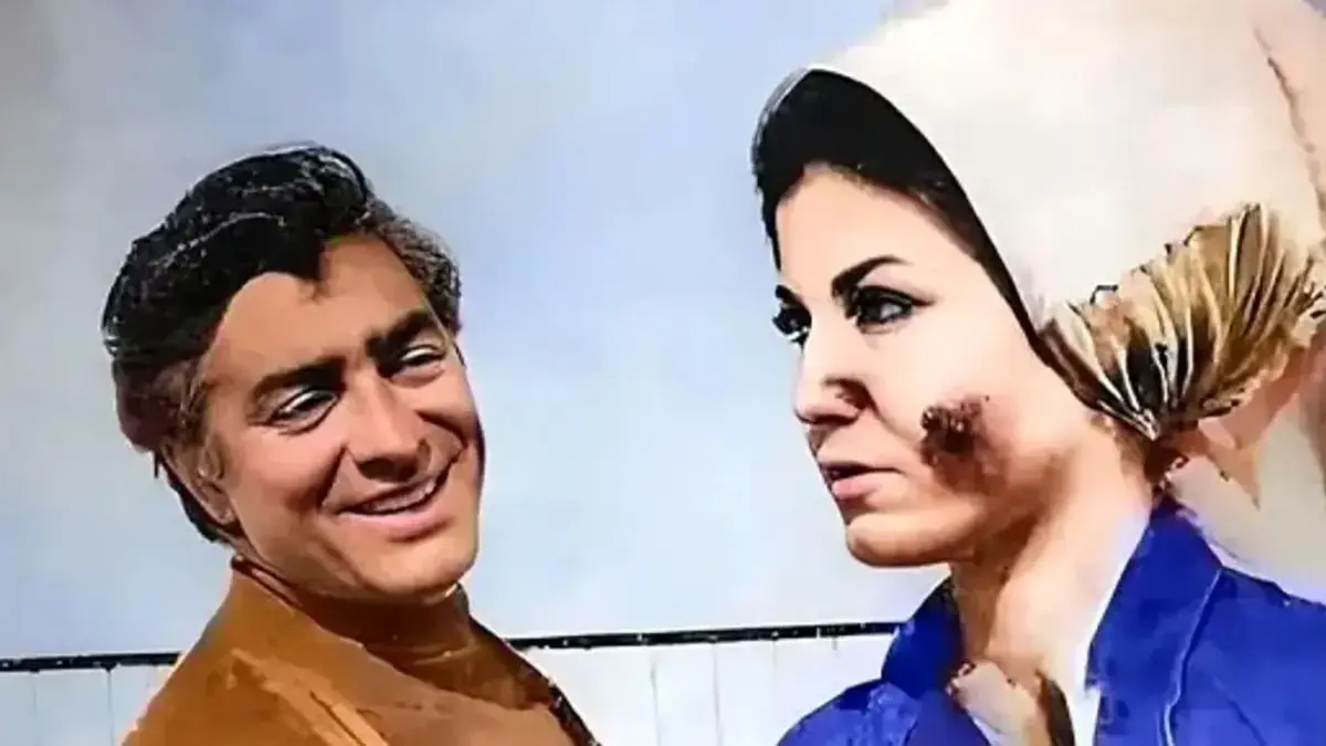 عکس| سفر در زمان ؛ تصویری کمیاب از رضا صفایی و پوری بنایی در سال 1391