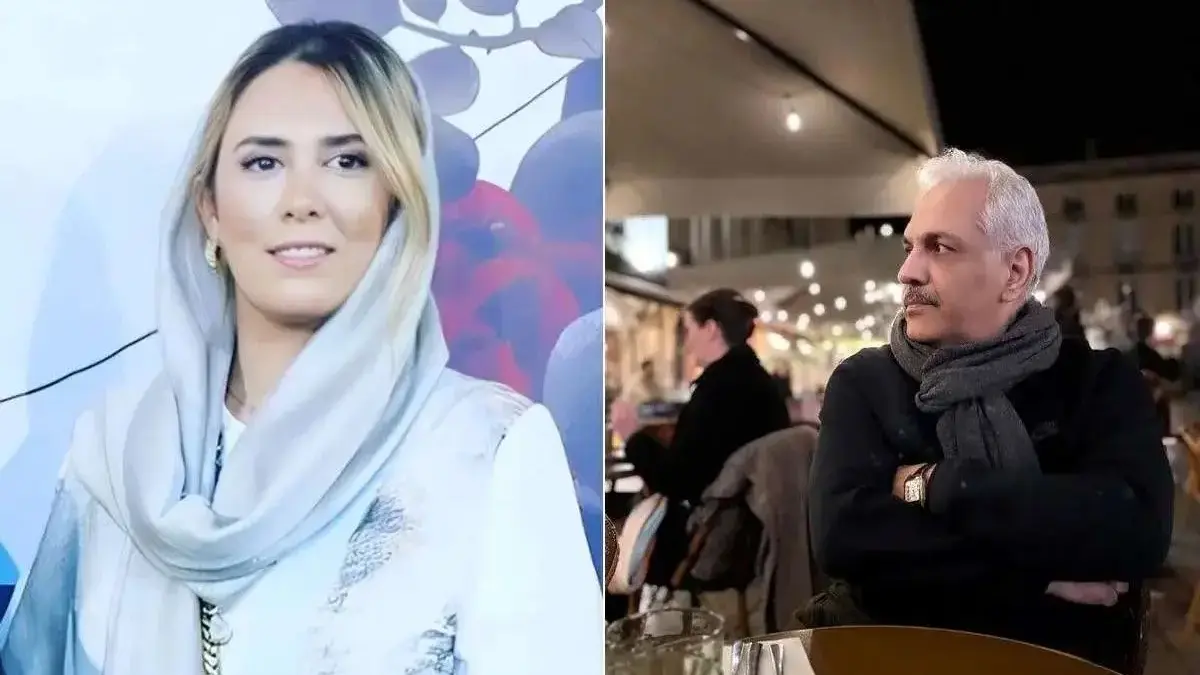 بیوگرافی غزال رجبیان همسر جوان و مو بلوند مهران مدیری + عکس دونفره