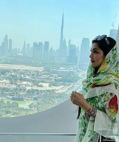 مریم معصومی در برج های دبی