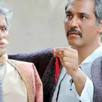 عکس نایاب و جالب از مهران مدیری و نگارپیل آرام در پشت صحنه «شب‌های برره» سال 84!