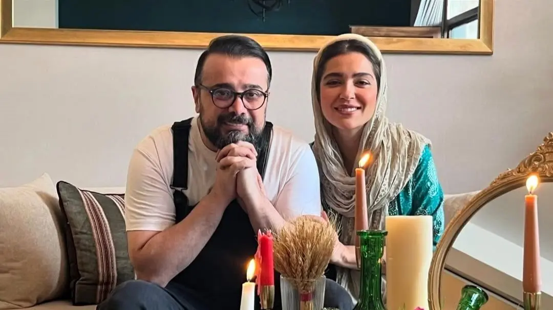 عکس| نگاهی به دکوراسیون گرم و صمیمی خانه مونا کرمی و سپند امیرسلیمانی /فضایی دنج و خانوادگی