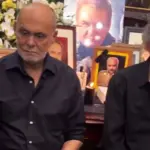ویدیو| حضور احساسی جمشید هاشم‌پور در خانه اکبر عبدی بعد فوتش