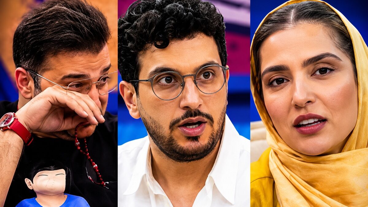 فیلم| حرف های مونا کرمی، سپند امیرسلیمانی را در مقابل امیرحسین قیاسی به گریه انداخت