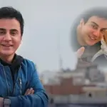 تولد داریوش فرضیایی کنار مزار مادرش برگزار شد + ویدیو احساسی