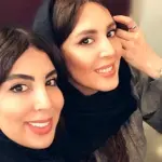عشق زیبای لیلا بلوکات به خواهر شبیه خودش / تولدتون مبارک