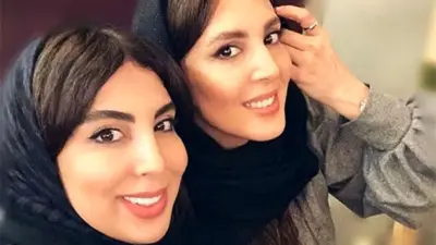 عشق زیبای لیلا بلوکات به خواهر شبیه خودش / تولدتون مبارک