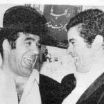 عکس | سفر در زمان؛ ناصر ملک‌مطیعی و بهروز وثوقی در نمایی از فیلم «بت»