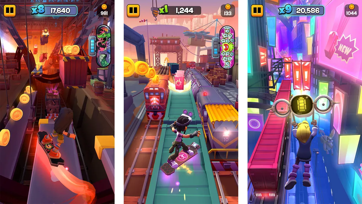 Subway surfers city معرفی برترین بازیهای رایگان موبایل در سال 2026 | پلاس و به نقل از گیمفا