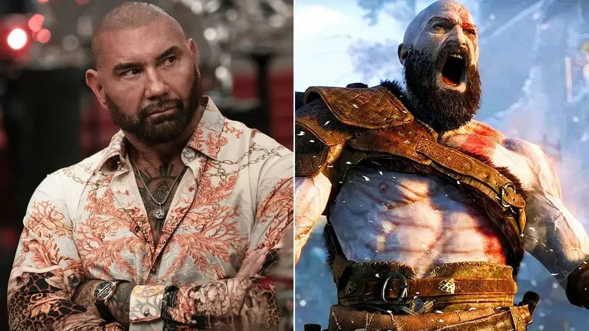 دیو باتیستا در آستانه بازی در نقش کریتوس سریال «God of War» - تصویر شاخص