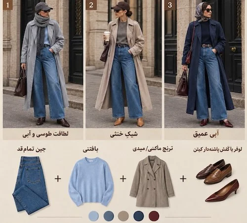 فرمولهای استایل پاییزی شیک