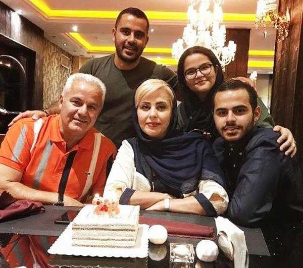 فرشاد پیوس و همسرش فرشاد پیوس و همسرش