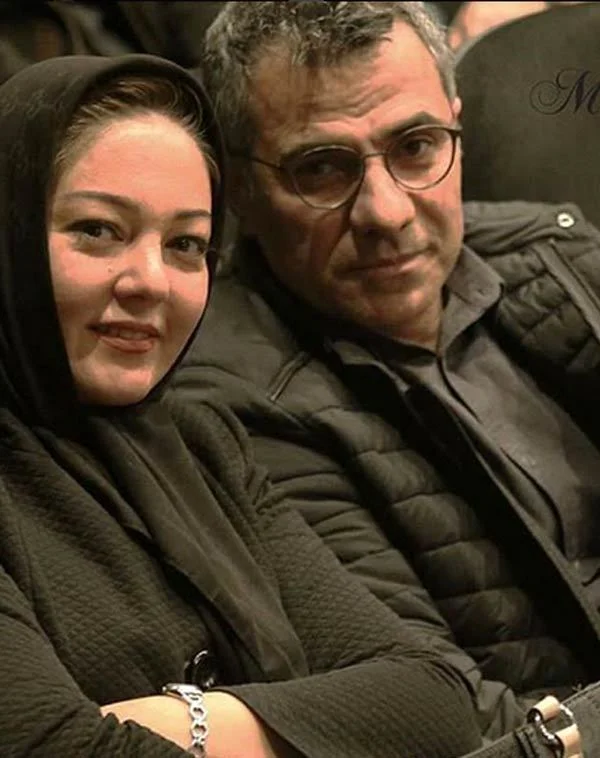 رزیتا غفاری و همسرش عباس صالحی رزیتا غفاری و همسرش عباس صالحی