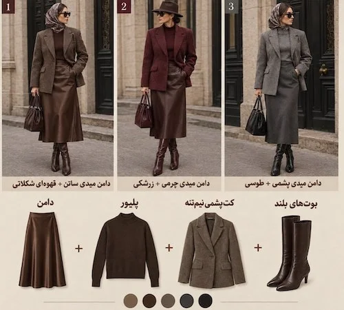فرمولهای استایل پاییزی شیک