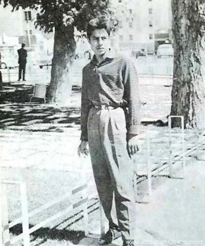 خسرو شکیبایی در جوانی خسرو شکیبایی در جوانی