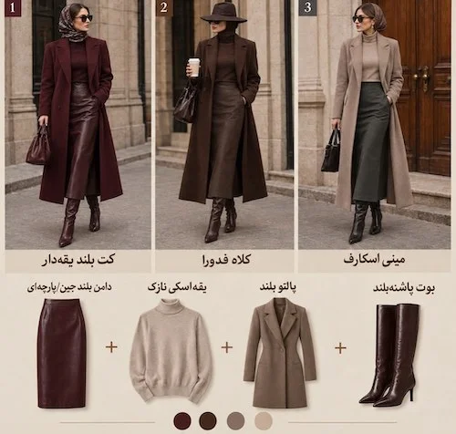 فرمولهای استایل پاییزی شیک