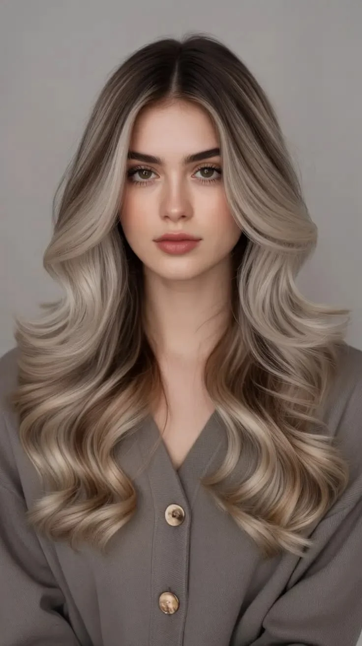 رنگ موی دودی تیره و روشن