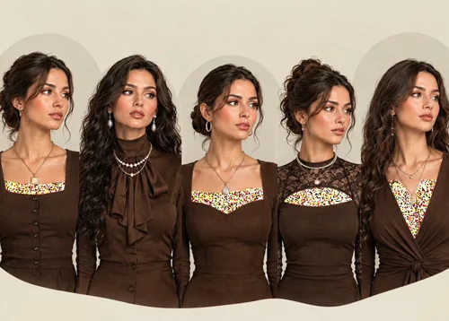 گردنبند در استایل