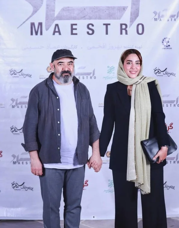 حسن معجونی و همسرش