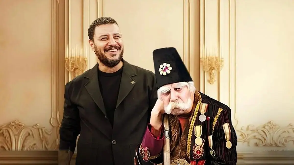 گریم جدید جواد عزتی در فیلم «بورسیه» که همه را یاد «بابا اتی» انداخت!