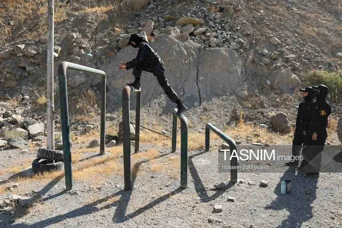 تصاویر؛ آموزشهای سخت زنان «جانفدا» در تونل و طبیعت | آموزشهای سخت زنان جانفدا