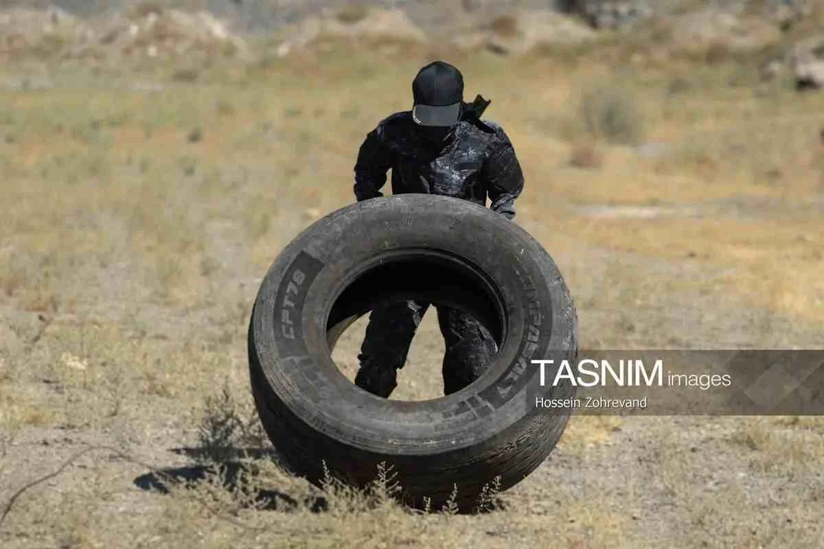 تصاویر؛ آموزشهای سخت زنان «جانفدا» در تونل و طبیعت | آموزشهای سخت زنان جانفدا