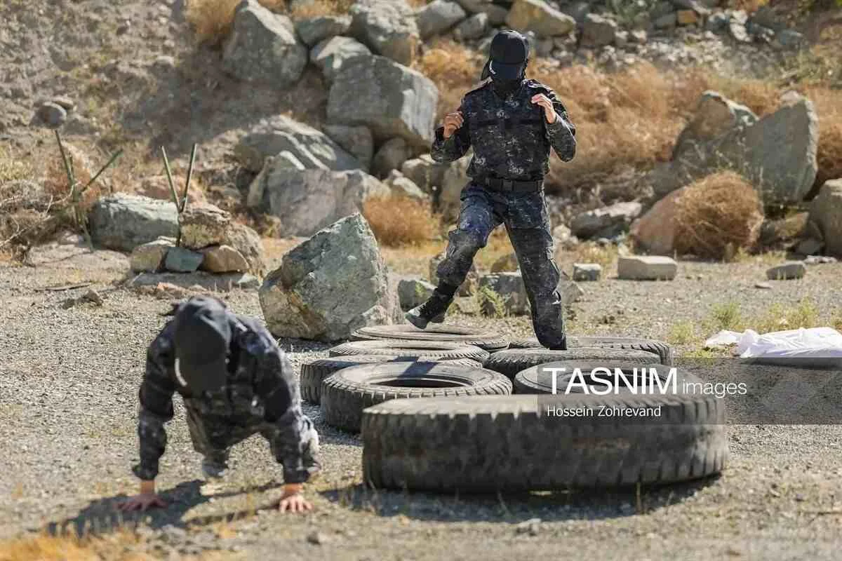 تصاویر؛ آموزشهای سخت زنان «جانفدا» در تونل و طبیعت | آموزشهای سخت زنان جانفدا