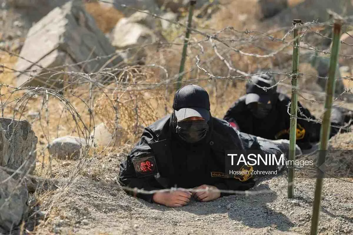 تصاویر؛ آموزشهای سخت زنان «جانفدا» در تونل و طبیعت | آموزشهای سخت زنان جانفدا