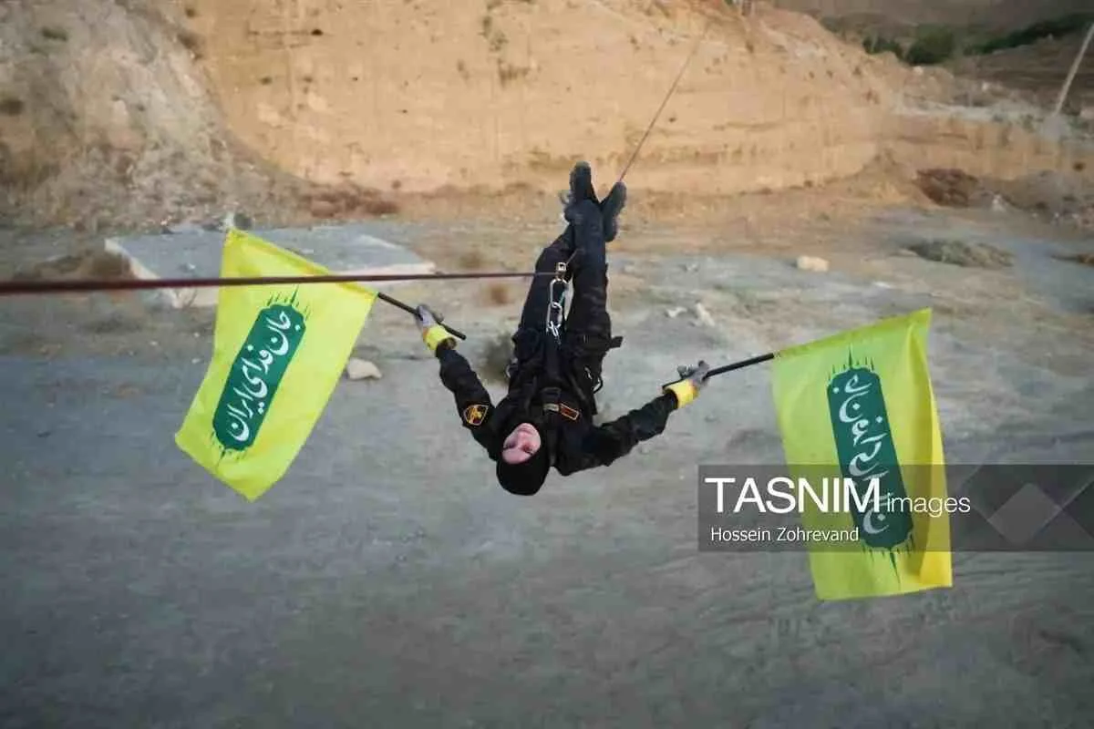 تصاویر؛ آموزشهای سخت زنان «جانفدا» در تونل و طبیعت | آموزشهای سخت زنان جانفدا