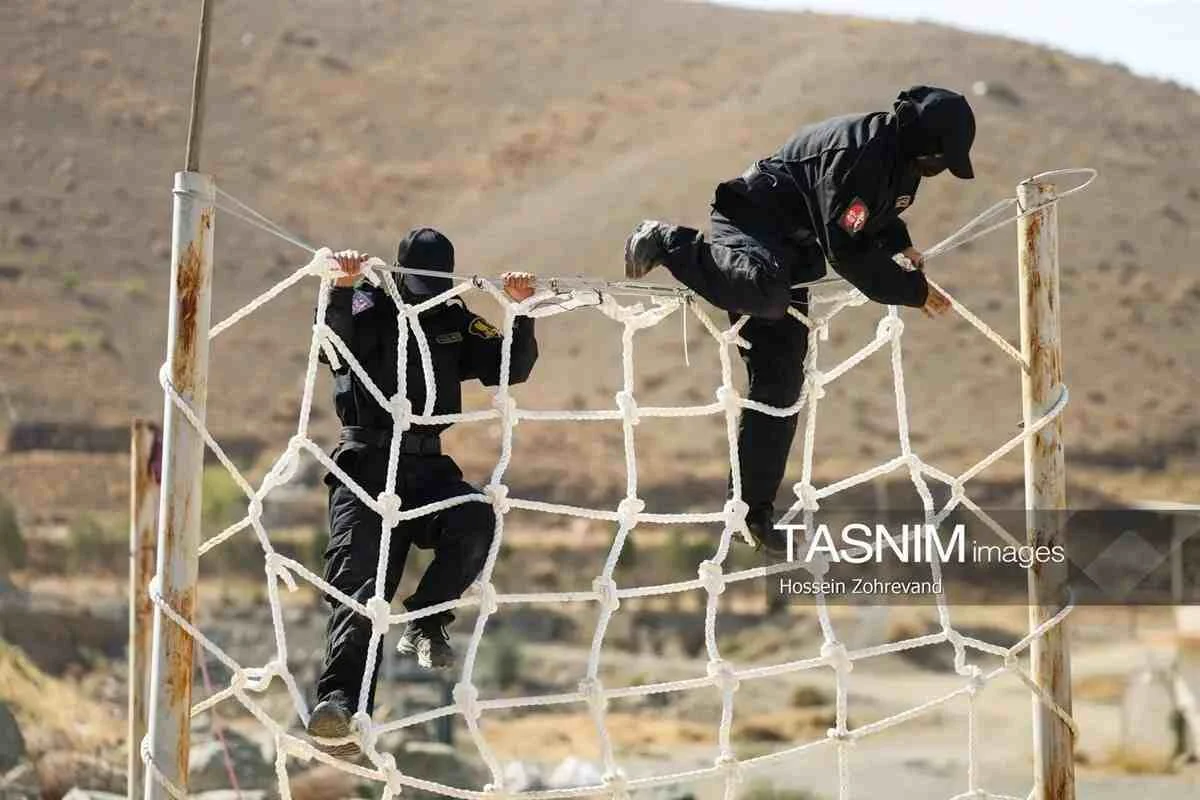 تصاویر؛ آموزشهای سخت زنان «جانفدا» در تونل و طبیعت | آموزشهای سخت زنان جانفدا