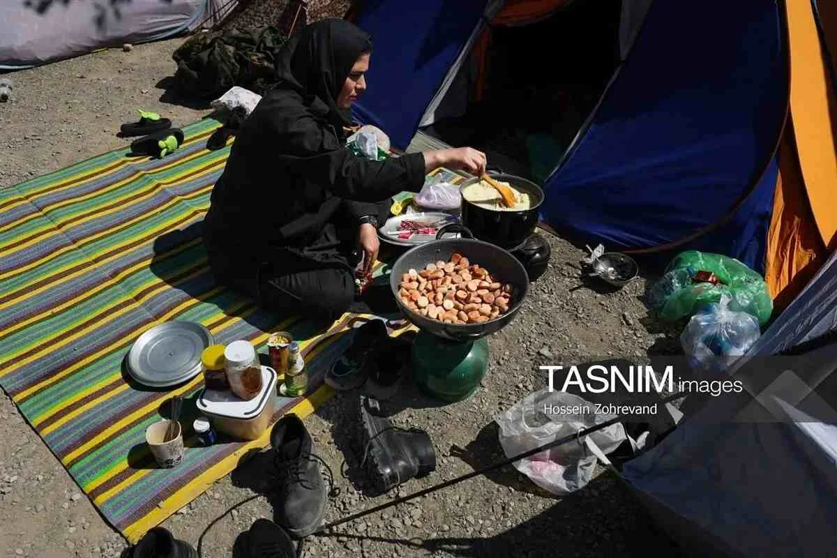 تصاویر؛ آموزشهای سخت زنان «جانفدا» در تونل و طبیعت | آموزشهای سخت زنان جانفدا