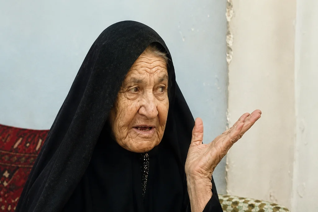 گلاندام شهیدی آخرین نوه زنده رئیسعلی دلواری