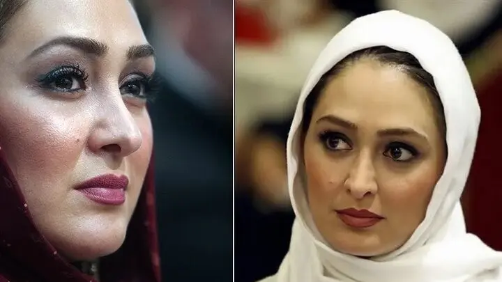 الهام حمیدی با آرایشی متفاوت که تشخیصش را دشوار کرد